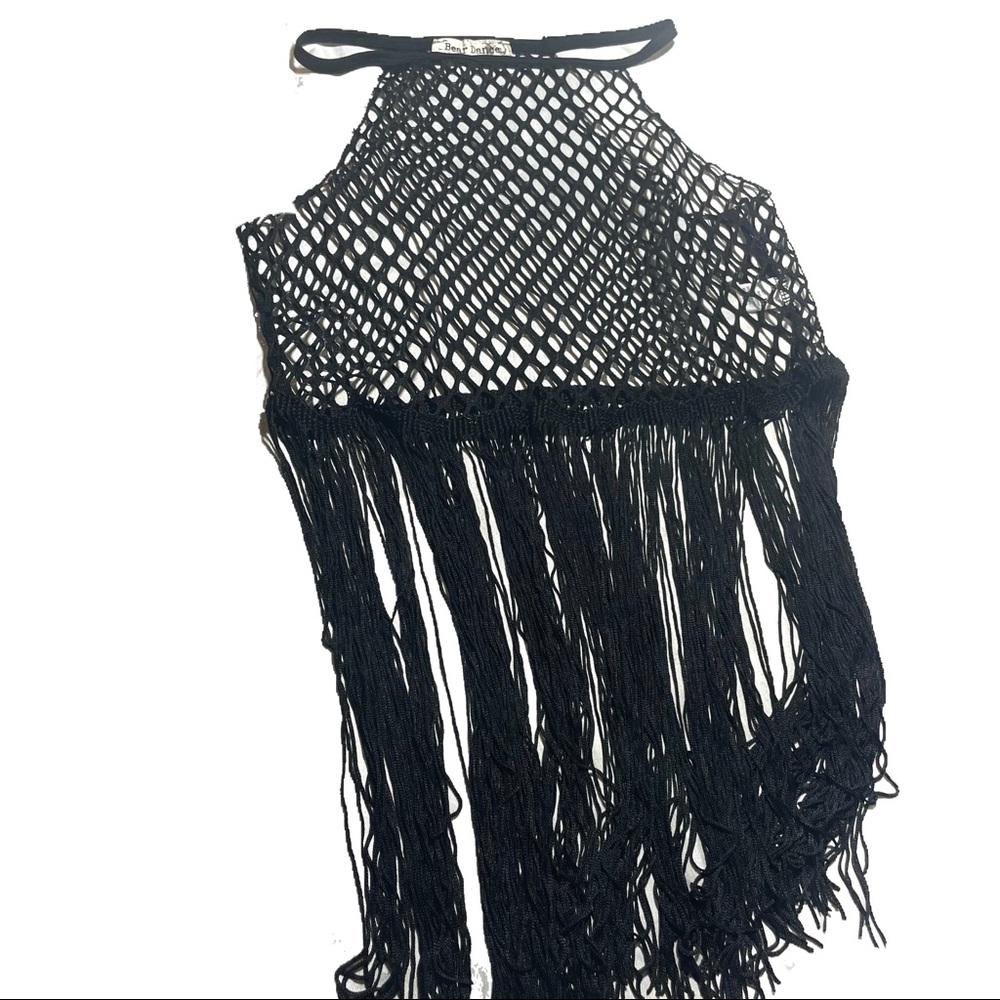 Fishnet Bathing suit Coverup - Picture 2 of 3